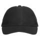 Gorra de estilo casual de 6 paneles Terra Ref.RGO7012-NEGRO