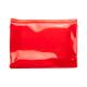 Neceser de PVC transparente con cierre hermético CARIBU Ref.RBO7511-ROJO 