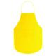 Delantal de non-woven a color con bolsillo central KELLER Ref.RDE9130-AMARILLO 