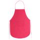 Delantal de non-woven a color con bolsillo central KELLER Ref.RDE9130-FUCSIA 