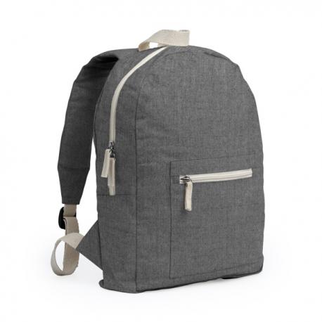 Mochila ecológica realizada en algodón reciclado de 320 g/m² en acabado jaspeado FIRENZA