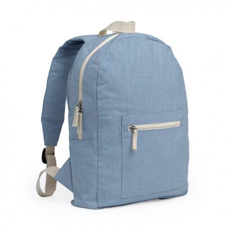 Mochila ecológica realizada en algodón reciclado de 320 g/m² en acabado jaspeado FIRENZA