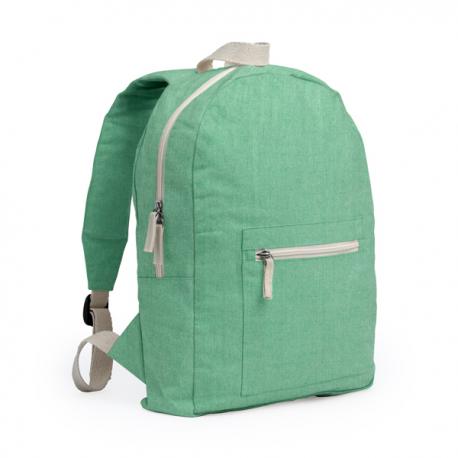 Mochila ecológica realizada en algodón reciclado de 320 g/m² en acabado jaspeado FIRENZA