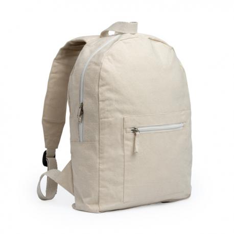 Mochila ecológica realizada en algodón reciclado de 320 g/m² en acabado jaspeado FIRENZA