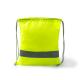 Mochila de cordones con banda reflectante LABUR Ref.RMO7184-AMARILLO FLUOR 