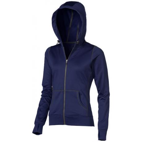 SUDADERA COOL FIT DE MUJER CON CAPUCHA Y CREMALLERA COMPLETA MORESBY