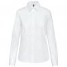 Camisa oxford manga larga mujer