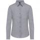 Camisa oxford manga larga mujer Ref.TTK534-ZINC DE OXFORD