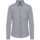 Camisa oxford manga larga mujer Ref.TTK534-ZINC DE OXFORD