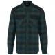 Camisa a cuadros con bolsillos Ref.TTWK520-FOREST GREEN/NAVY CHECKED/BLACK
