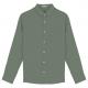 Camisa de lino hombre Ref.TTNS504-VERDE DE ALMENDRAS
