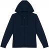 Sudadera ecorresponsable cremallera y capucha french terry unisex