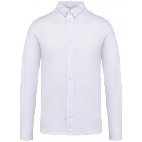 Camisa ecorresponsable de punto jersey hombre