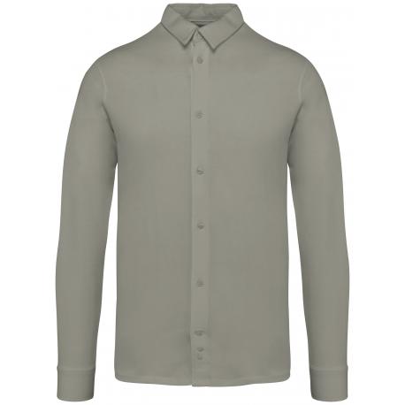 Camisa ecorresponsable de punto jersey hombre