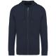 Sudadera con capucha y cremallera hombre - 260g Ref.TTNS426-AZUL MARINO