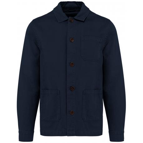Chaqueta worker ecorresponsable efecto lavado hombre