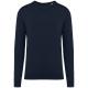 Jersey ecorresponsable efecto lavado cuello redondo hombre Ref.TTNS914-AZUL MARINO LAVADO