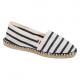 Alpargatas unisex Ref.TTK840-NATURAL/NAVY STRIPE