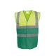 Chaleco de alta visibilidad bicolor Ref.TTYHVW122-HI VIS YELLOW/PARAMEDIC GREEN