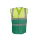 Chaleco de alta visibilidad bicolor Ref.TTYHVW122-HI VIS YELLOW/PARAMEDIC GREEN