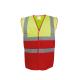 Chaleco de alta visibilidad bicolor Ref.TTYHVW122-HI VIS YELLOW/RED