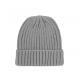 Gorro de punto canalé 2 x 1 con dobladillo Ref.TTKP953-GRANITE GREY 