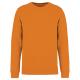 Sudadera  ecorresponsable de cuello redondo unisex Ref.TTNS400-TANGERINE