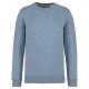 Sudadera  ecorresponsable de cuello redondo unisex Ref.TTNS400-COOL BLUE HEATHER