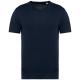 Camiseta ecorresponsable slub con bordes sin rematar hombre Ref.TTNS318-AZUL MARINO