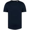 Camiseta con dobladillo redondeado hombre