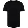 Camiseta con dobladillo redondeado hombre