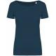 Camiseta ecorresponsable mujer Ref.TTNS324-AZUL ELECTRICO