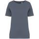 Camiseta efecto lavado- mujer - 165g Ref.TTNS317-WASHED MINERAL GREY