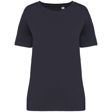 Camiseta ecorresponsable  efecto lavado mujer