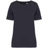 Camiseta ecorresponsable  efecto lavado mujer