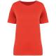 Camiseta efecto lavado- mujer - 165g Ref.TTNS317-WASHED PAPRIKA