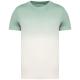 Camiseta ecorresposable dip dye unisex Ref.TTNS345-DIP DYE JADE GREEN