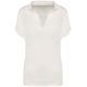 Polo de lino mujer - 190g Ref.TTNS221-IVORY