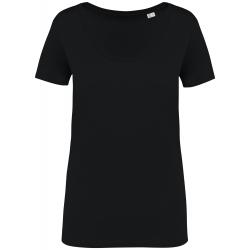 Camiseta ecorresponsable slub mujer