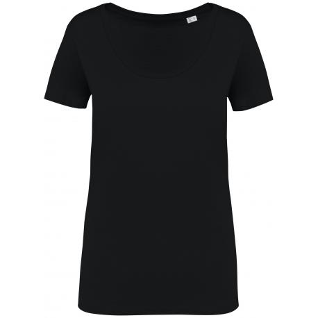 Camiseta ecorresponsable slub mujer