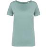 Camiseta ecorresponsable slub mujer