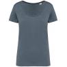 Camiseta ecorresponsable slub mujer