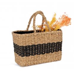 Cesta/bolso de junco