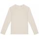 Camiseta ecorresponsable manga larga raglan mujer Ref.TTNS339-WASHED IVORY