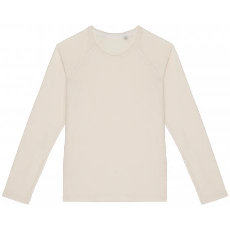 Camiseta ecorresponsable manga larga raglan mujer