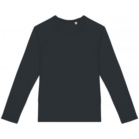 Camiseta ecorresponsable manga larga raglan mujer