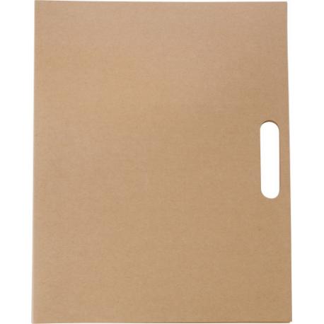 CarPETa de cartón con set de escritura Charlie