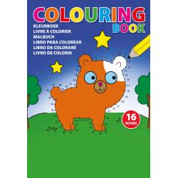 Cuaderno de cartón para colorear Constanze