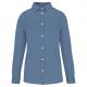 Camisa ecorresponsable efecto lavado mujer Ref.TTNS503-WASHED COOL BLUE