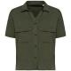 Camisa ecorresponsable oversize de lyocell mujer Ref.TTNS514-WASHED ORGANIC KHAKI